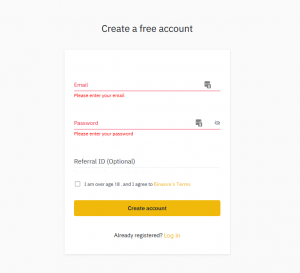 where ismy binance referral code